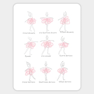 Ballet Facings Sticker